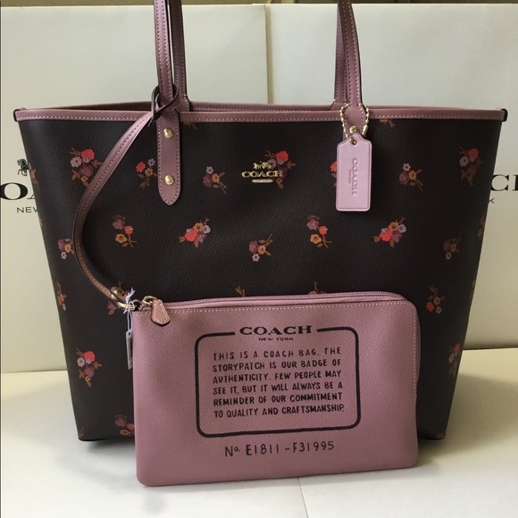 Coach Handbags - 🌷Coach Reversible City Tote NWT.